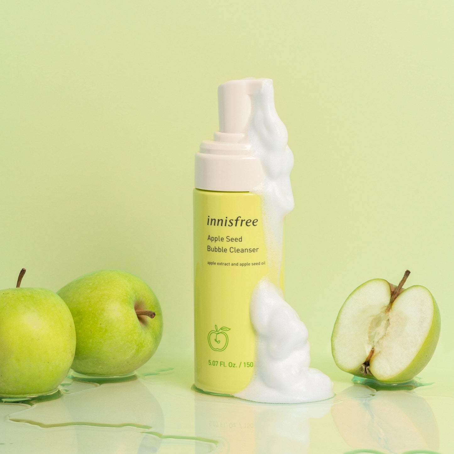 Apple Seed Bubble Cleanser 150ml - innisfree Australia