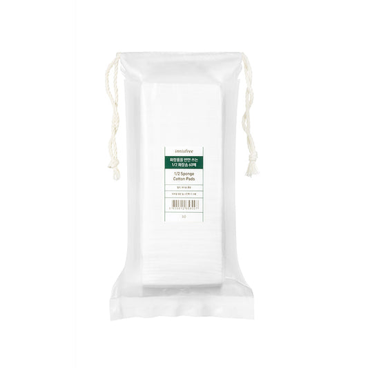 1/2 Sponge Cotton Pads 60p