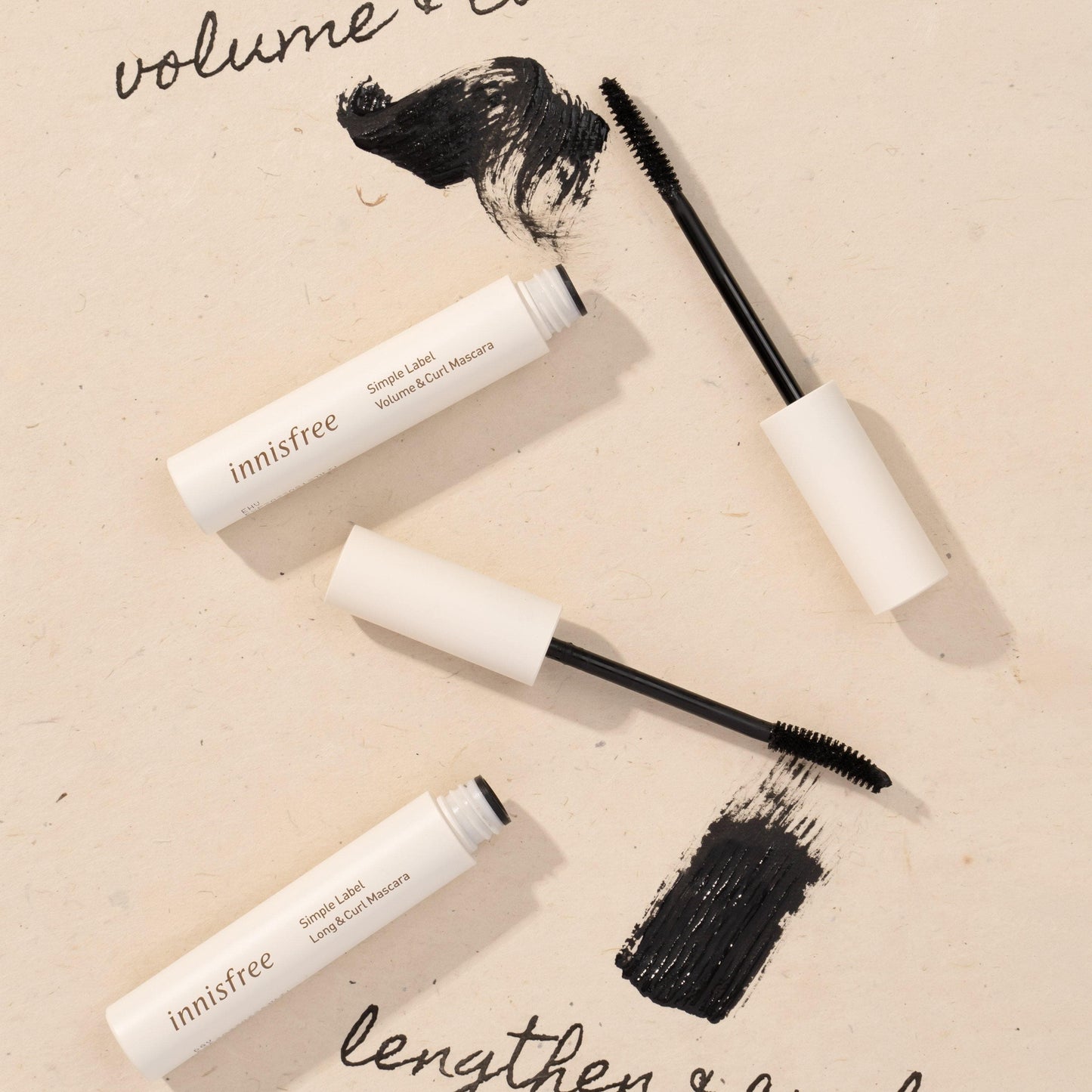 Simple Label Volume & Curl Mascara 7.5g - innisfree Australia