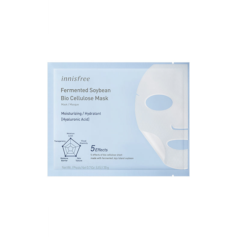 Fermented Soybean Bio Cellulose Mask [Moisturizing] 20g