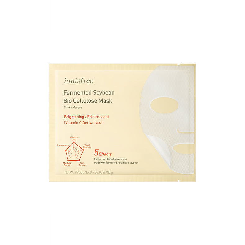 Fermented Soybean Bio Cellulose Mask [Brightening] 20g