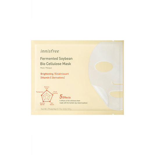 Fermented Soybean Bio Cellulose Mask [Brightening] 20g