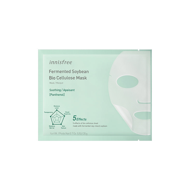 Fermented Soybean Bio Cellulose Mask [Soothing] 20g