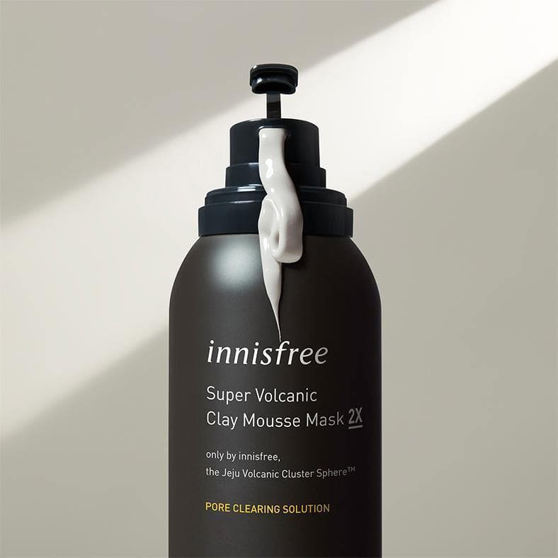 Super Volcanic Clay Mousse Mask 2X 100ml - innisfree Australia