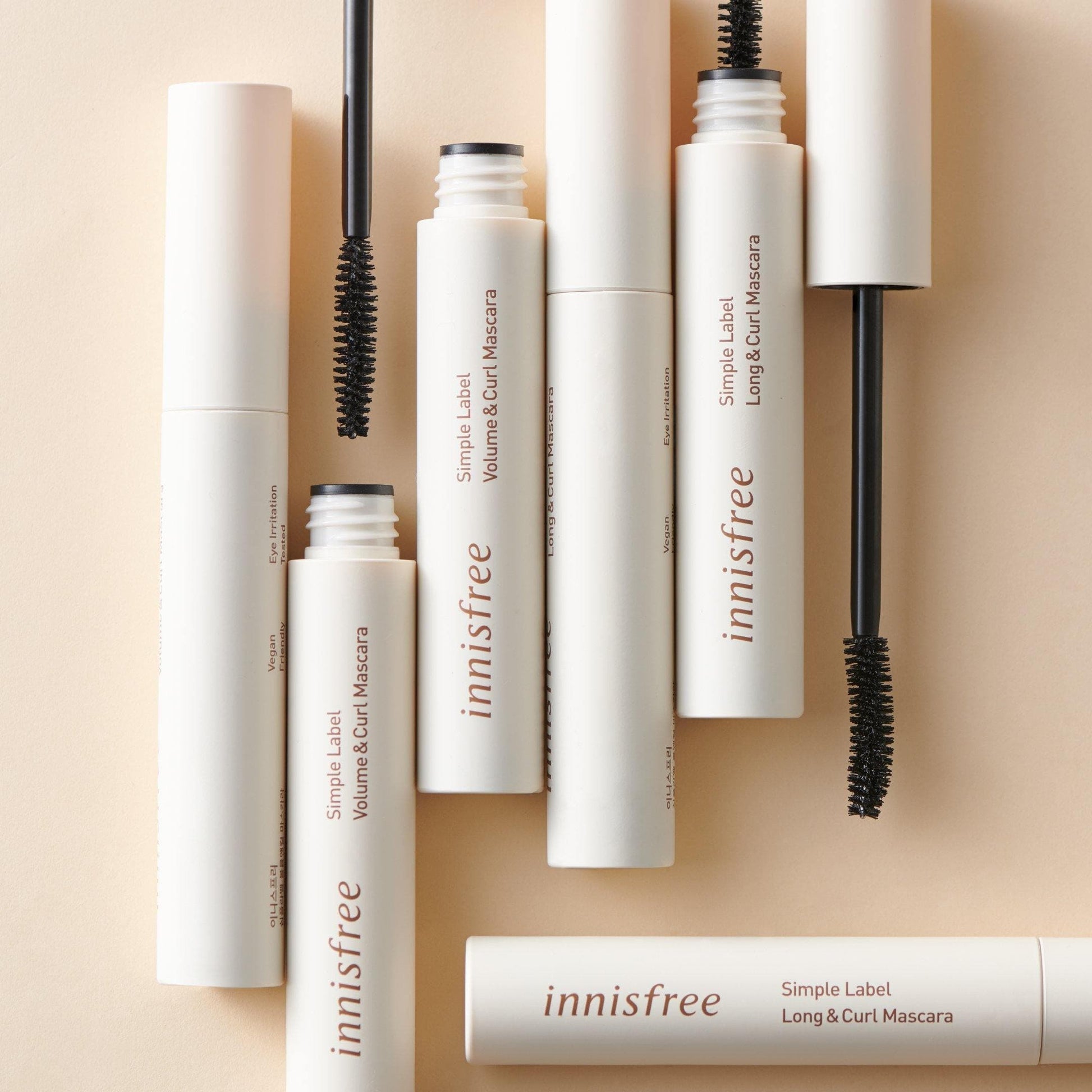Simple Label Volume & Curl Mascara 7.5g - innisfree Australia