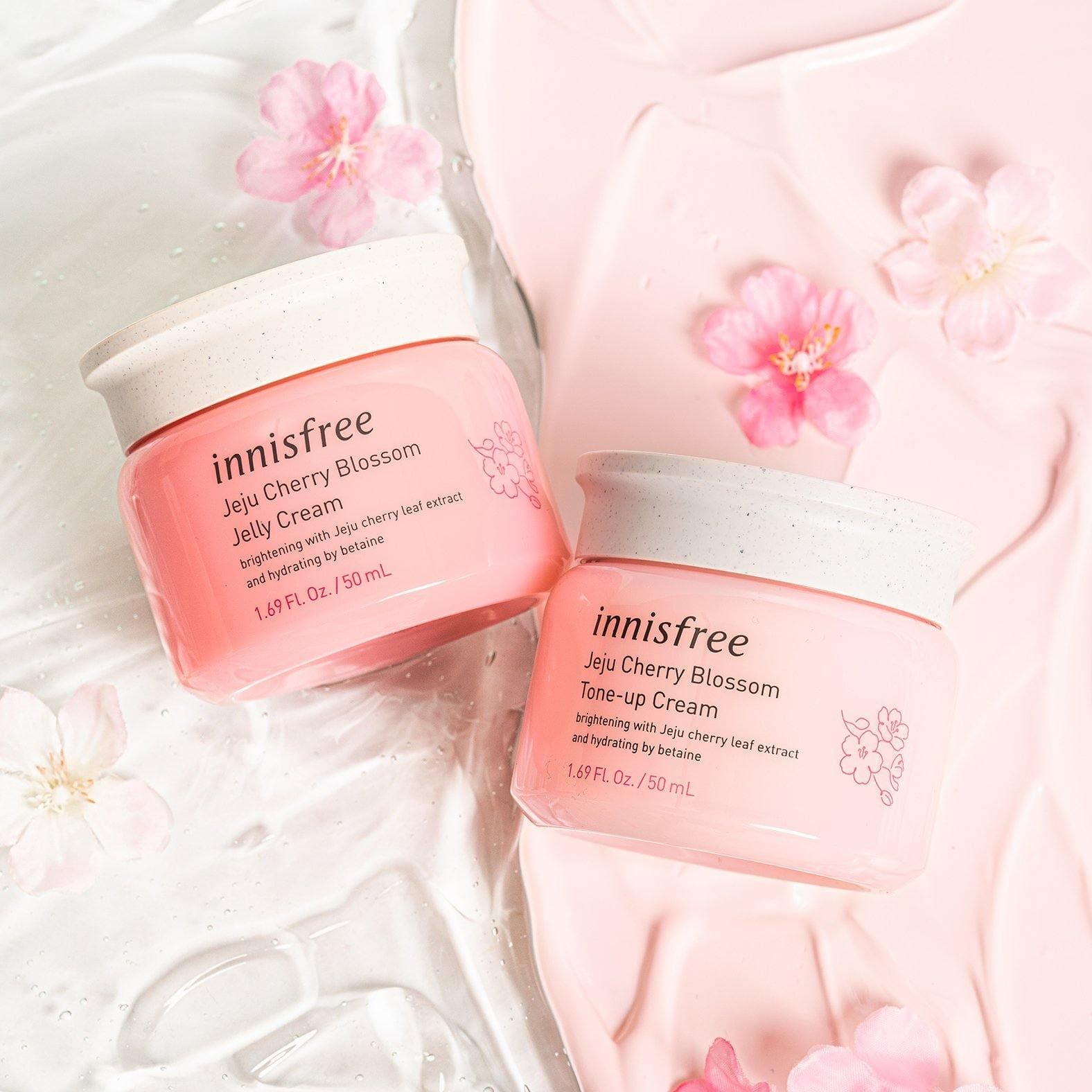 Jeju Cherry Blossom Tone-up Cream 50ml - innisfree Australia